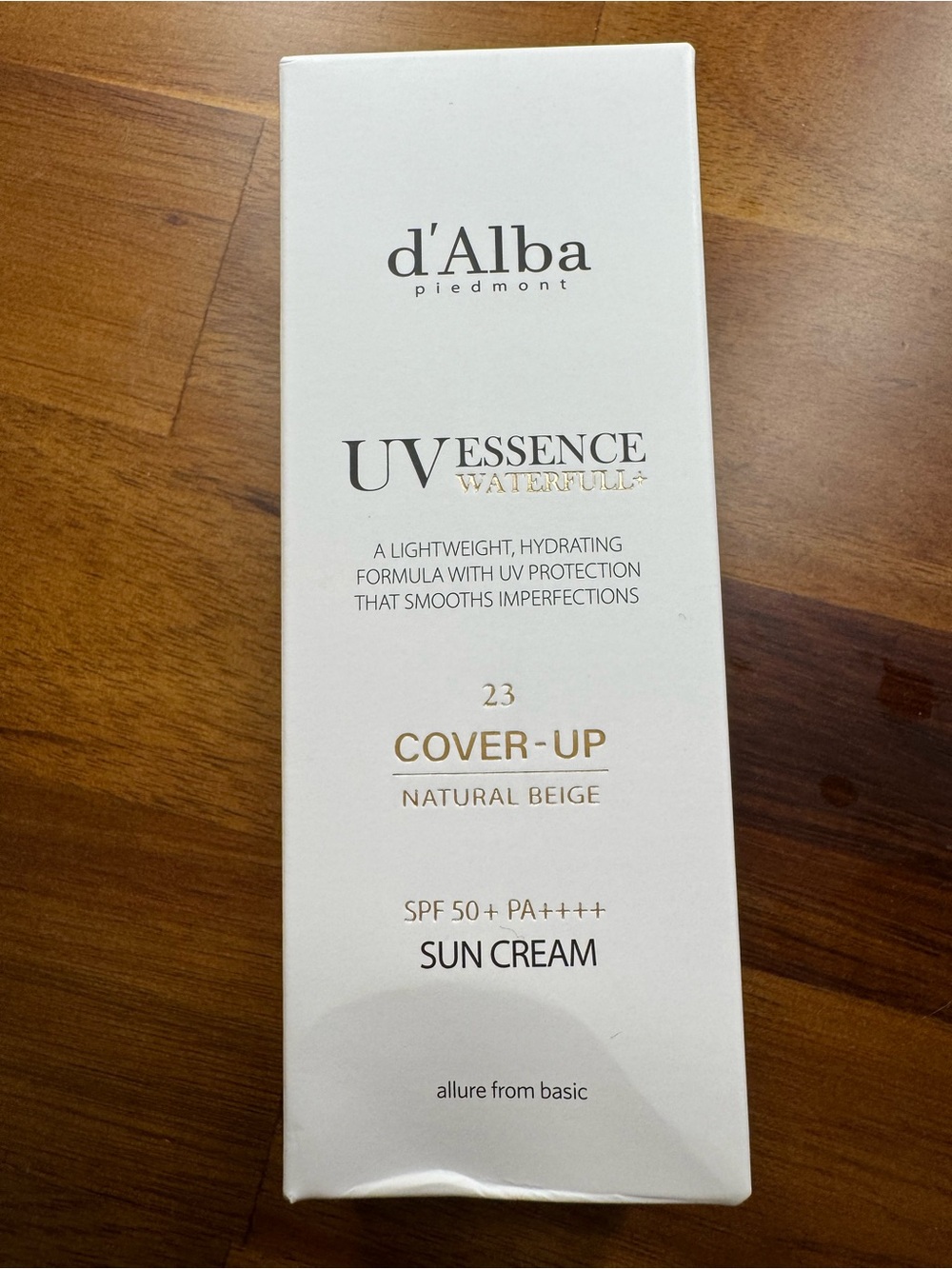 d'Alba Waterfull Cover Up Sun Cream - Shade 23